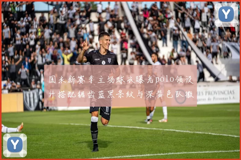 国米新赛季主场球衣曝光polo领设计搭配锯齿蓝黑条纹与深黄色队徽